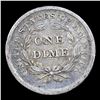 Image 3 : 1838 Large Stars Seated Liberty Dime 10c Grades xf