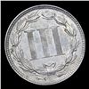Image 3 : 1870 Three Cent Copper Nickel 3cn Grades Select+ Unc