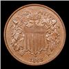 Image 2 : 1868 Two Cent Piece 2c Grades Select Unc BN