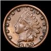 Image 2 : 1863 Indian Civil War Token 1c Grades vf++