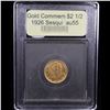 Image 4 : ***Auction Highlight*** 1926 Sesqui Gold Commem $2 1/2 Graded Choice AU By USCG (fc)