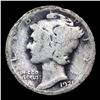 Image 2 : 1921-p Mercury Dime 10c Grades vg+