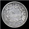Image 3 : 1858-p Seated Liberty Half Dime 1/2 10c Grades xf