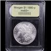 Image 4 : ***Auction Highlight*** 1880-p Morgan Dollar $1 Graded GEM+ Unc by USCG (fc)