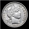 Image 2 : 1907-p Barber Dime 10c Grades Choice AU/BU Slider
