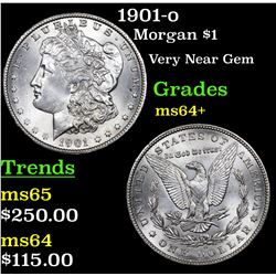 1901-o Morgan Dollar $1 Grades Choice+ Unc