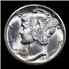 Image 2 : 1943-d Mercury Dime 10c Grades Choice Unc+ FSB