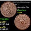 Image 1 : 1863 United States Coppper Civil War Token 1c Grades Choice AU/BU Slider