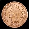 Image 2 : 1901 Indian Cent 1c Grades Select+ Unc BN