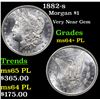 Image 1 : 1882-s Morgan Dollar $1 Grades Choice Unc+ PL