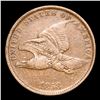 Image 2 : 1858 sl Flying Eagle Cent 1c Grades vf++