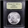 Image 4 : ***Auction Highlight*** 1881-p Morgan Dollar $1 Graded GEM++ Unc By USCG (fc)