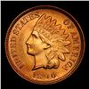 Image 2 : ***Auction Highlight*** 1890 Indian Cent 1c Graded Choice+ Unc RD by USCG (fc)