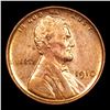 Image 2 : 1910-p Lincoln Cent 1c Grades Unc Details