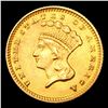 Image 2 : ***Auction Highlight*** 1888 Gold Dollar $1 Graded Select+ Unc By USCG (fc)