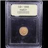 Image 4 : ***Auction Highlight*** 1888 Gold Dollar $1 Graded Select+ Unc By USCG (fc)