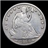 Image 2 : 1855-o Seated Half Dollar 50c Grades f details