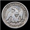 Image 3 : 1855-o Seated Half Dollar 50c Grades f details