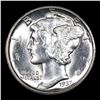 Image 2 : 1937-d Mercury Dime 10c Grades GEM+ Unc