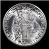 Image 3 : 1937-d Mercury Dime 10c Grades GEM+ Unc