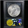 Image 5 : ***Auction Highlight*** 1927-p Peace Dollar $1 Graded Choice Unc By USCG (fc)