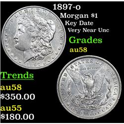 1897-o Morgan Dollar $1 Grades Choice AU/BU Slider