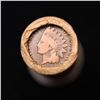 Image 2 : Mixed small cents 1c orig shotgun roll, 1917-d Wheat Cent, 1899 Indian Cent other end Grades