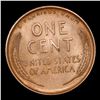 Image 3 : 1909-p Lincoln Cent 1c Grades Choice+ Unc BN