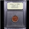 Image 4 : ***Auction Highlight*** 1896 Indian Cent 1c Graded Choice+ Unc RD By USCG (fc)