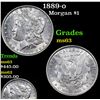 Image 1 : 1889-o Morgan Dollar $1 Grades Select Unc