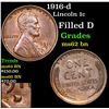 Image 1 : 1916-d Lincoln Cent 1c Grades Select Unc BN