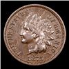 Image 2 : 1875 Indian Cent 1c Grades vf++