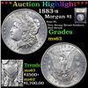 Image 1 : ***Auction Highlight*** 1883-s Morgan Dollar $1 Graded Select Unc By USCG (fc)