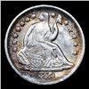Image 2 : ***Auction Highlight*** 1840-o No Drapery 'o' Above Bow Seated Liberty Half Dime 1/2 10c Graded Choi