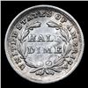 Image 3 : ***Auction Highlight*** 1840-o No Drapery 'o' Above Bow Seated Liberty Half Dime 1/2 10c Graded Choi
