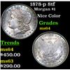 Image 1 : 1878-p 8tf Morgan Dollar $1 Grades Choice Unc
