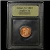 Image 4 : ***Auction Highlight*** 1891 Indian Cent 1c Graded Choice+ Unc RD by USCG (fc)