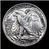 Image 3 : 1942-p Walking Liberty Half Dollar 50c Grades Choice Unc