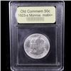 Image 4 : ***Auction Highlight*** 1923-s Monroe Old Commem Half Dollar 50c Graded Choice+ Unc By USCG (fc)