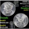 Image 1 : 1888-o Morgan Dollar $1 Grades Choice+ Unc