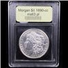 Image 4 : ***Auction Highlight*** 1890-cc Morgan Dollar $1 Graded Select Unc PL by USCG (fc)