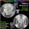 Image 1 : ***Auction Highlight*** 1880-s Morgan Dollar $1 Graded Choice Unc+ DMPL By USCG (fc)