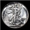Image 2 : 1946-p Walking Liberty Half Dollar 50c Grades Select+ Unc