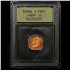 Image 4 : ***Auction Highlight*** 1907 Indian Cent 1c Graded Choice+ Unc RD By USCG (fc)