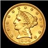 Image 2 : ***Auction Highlight*** 1904-p Gold Liberty Quarter Eagle $2 1/2 Grades Choice Unc (fc)