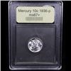 Image 4 : ***Auction Highlight*** 1936-p Mercury Dime 10c Graded Gem++ Unc By USCG (fc)