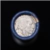 Image 3 : Buffalo Nickel Shotgun Roll in Old Bank Style Wrapper 1916 & s Mint Ends Grades