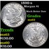 Image 1 : 1890-s Morgan Dollar $1 Grades Select Unc