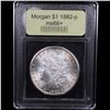Image 4 : ***Auction Highlight*** 1882-p Morgan Dollar $1 Graded GEM++ Unc By USCG (fc)