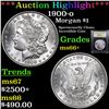 Image 1 : ***Auction Highlight*** 1900-o Morgan Dollar $1 Graded GEM++ Unc by USCG (fc)